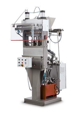 Industriële Incomec puffing machine voor de productie van rijstwafels, graanwafels en gepofte snacks